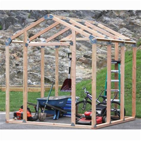 ez storage shed framing